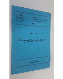 Kirjailijan Otmar Werner käytetty teos Orthographie und Aussprache im Färöischen am Beispiel der Eigennamen