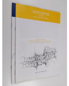 käytetty teos Arkkitehtuurikilpailuja 9-10/1990 (2 numeroa)