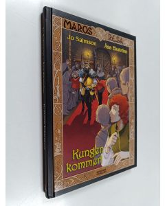 Kirjailijan Jo Salmson käytetty kirja Kungen kommer!