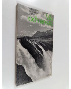 Kirjailijan Nils-Hugo Ahlstedt käytetty kirja Vila och ansats : en bok om retreat