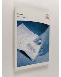 käytetty kirja Corolla : Owner's manual