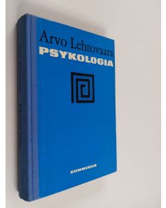 Kirjailijan Arvo Lehtovaara käytetty kirja Psykologia