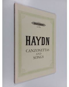 käytetty kirja Haydn : Canzonettas and songs