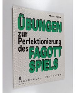 Kirjailijan Valeri S. Popov käytetty kirja Übungen zur Perfektionierung des fagott spiels