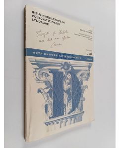 Kirjailijan Laure Morin-Papunen käytetty kirja Insulin Resistance in Polycystic Ovary Syndrome