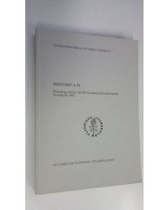 Kirjailijan Ilkka Nummela käytetty kirja Föredrag vid det XVIII Nordiska historikermötet, Jyväskylä 1981