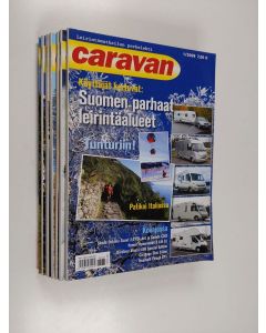 käytetty kirja Caravan vuosikerta 2009 (1-6 +leirintäopas)