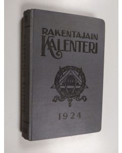 käytetty kirja Rakentajain kalenteri 1924