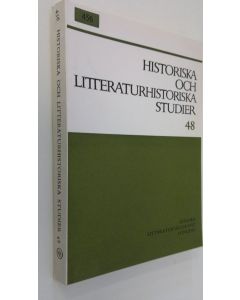 Kirjailijan Torsten Steinby käytetty kirja Historiska och litteraturhistoriska studier 48