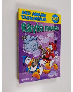 Kirjailijan Walt Disney käytetty kirja Räyhä maassa