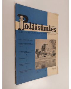 käytetty teos Poliisimies 7/1954