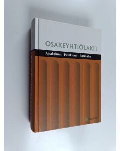 Kirjailijan Manne Airaksinen käytetty kirja Osakeyhtiölaki I