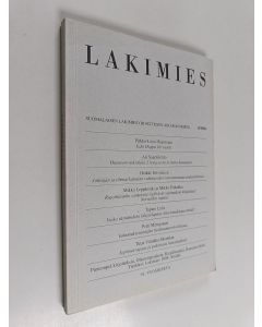 käytetty kirja Lakimies 8/1994 : Suomalaisen lakimiesyhdistyksen aikakauskirja