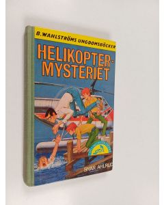 Kirjailijan Sivar Ahlrud käytetty kirja Helikoptermysteriet