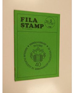 käytetty teos Fila stamp N:o 5/1985 4.vuosikerta