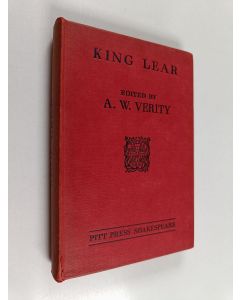 Kirjailijan William Shakespeare käytetty kirja King Lear