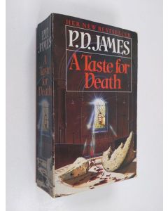 Kirjailijan P. D. James käytetty kirja A taste for death