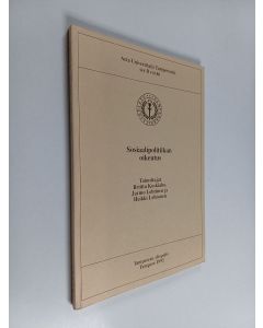 käytetty kirja Sosiaalipolitiikan oikeutus : juhlakirja Armas Niemisen täyttäessä 80 vuotta