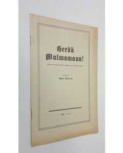 käytetty teos Herää valvomaan! N:o 1 1942