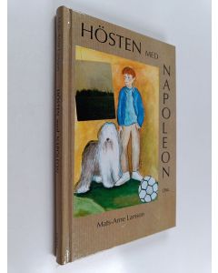 Kirjailijan Mats-Arne Larsson käytetty kirja Hösten med Napoleon