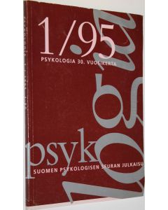 käytetty kirja Psykologia 1/1995 : tiedepoliittinen aikakauslehti