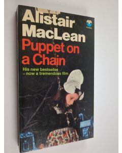 Kirjailijan Alistair MacLean käytetty kirja Puppet on a Chain