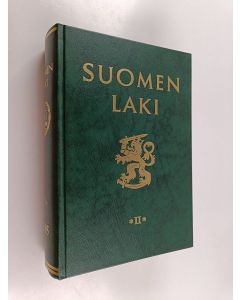 käytetty kirja Suomen laki 2005 osa 2