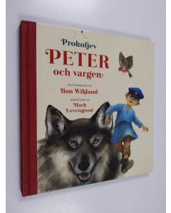 Kirjailijan Sergei Prokofjev käytetty kirja Peter och vargen