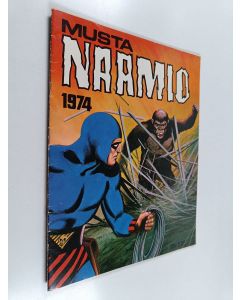 Kirjailijan Lee Falk käytetty teos Mustanaamio vuosialbumi 1974