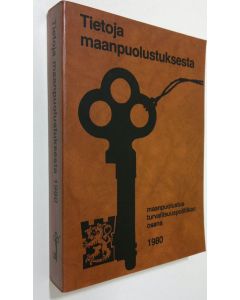 käytetty kirja Tietoja maanpuolustuksesta (1980) : maanpuolustus turvallisuuspolitiikan osana