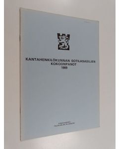 käytetty teos Kantahenkilökunnan sotilasasujen kokoonpanot 1989