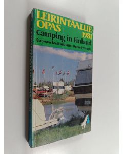 käytetty kirja leirintäalueopas 1981