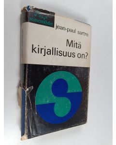 Kirjailijan Jean-Paul Sartre käytetty kirja Mitä kirjallisuus on?