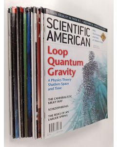käytetty teos Scientific american vuosikerta 2004 (1-12)