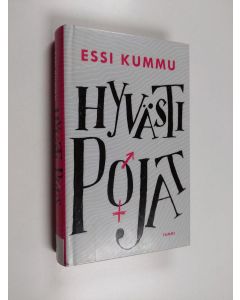 Kirjailijan Essi Kummu käytetty kirja Hyvästi pojat