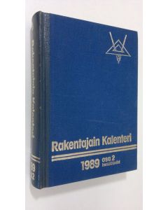 käytetty kirja Rakentajain kalenteri 1989 osa 2 : henkilötiedot