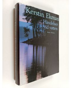 Kirjailijan Kerstin Ekman käytetty kirja Händelser vid vatten