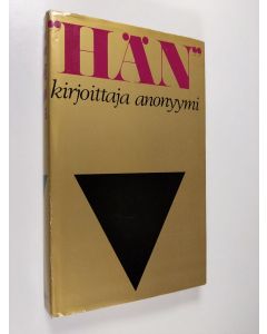Kirjailijan Anonyymi käytetty kirja Hän