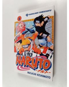 Kirjailijan Masashi Kishimoto käytetty kirja Naruto 2