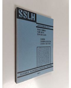 Kirjailijan Päiviö Tommila käytetty kirja Suomen sanomalehdistön levikki 1861-1900