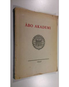 Kirjailijan Helmer Tegengren käytetty kirja Åbo akademi : en översikt
