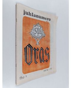 käytetty teos Oras n:o 1, 1976-77 : Juhlanumero