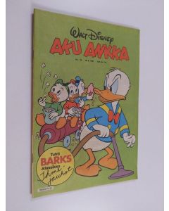 Kirjailijan Walt Disney käytetty teos Aku Ankka 39/1987