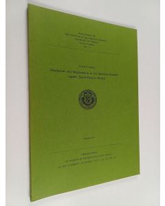 Kirjailijan Harald Agrell käytetty kirja Glaciation and Deglaciation in the Sommen-Åsunden Region, South-Eastern Sweden