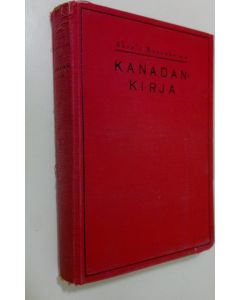 Kirjailijan Akseli Rauanheimo käytetty kirja Kanadan-kirja