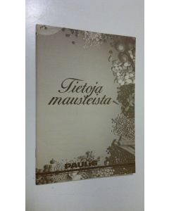 käytetty teos Tietoja mausteista