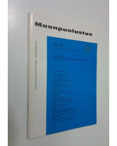 käytetty teos Maanpuolustus N:o 36 : turvallisuuspoliittisia tiedonantoja
