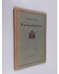 Kirjailijan Aarni Voipio käytetty kirja Raamattutieto