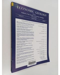 käytetty kirja Economic geology and the bulletin of the society of economic geologists 5/92