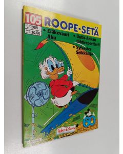Kirjailijan Walt Disney käytetty kirja Roope-setä 5/1988